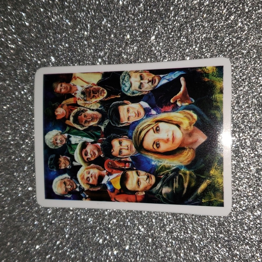 DR. WHO Tardis waterproof sticker TV Show Regeneration